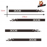 Car Side Vinyl Side Stripes Sticker Vehicle Auto Decals Wraps Body Graphics Sport Styling Vinyl Car Sticker for Peugeot 3008